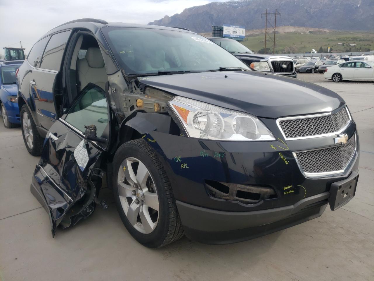 CHEVROLET TRAVERSE L 2012 with VIN 1GNKVLED7CJ260974 - Photo from auction