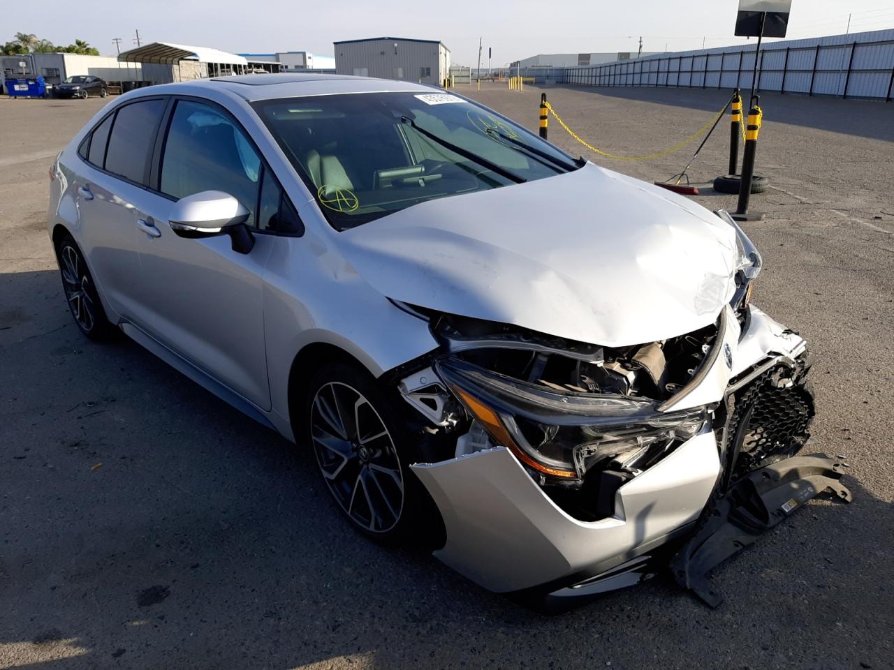 Photo 1 from auction – 2020 TOYOTA COROLLA XS with VIN 5YFT4RCE9LP005589