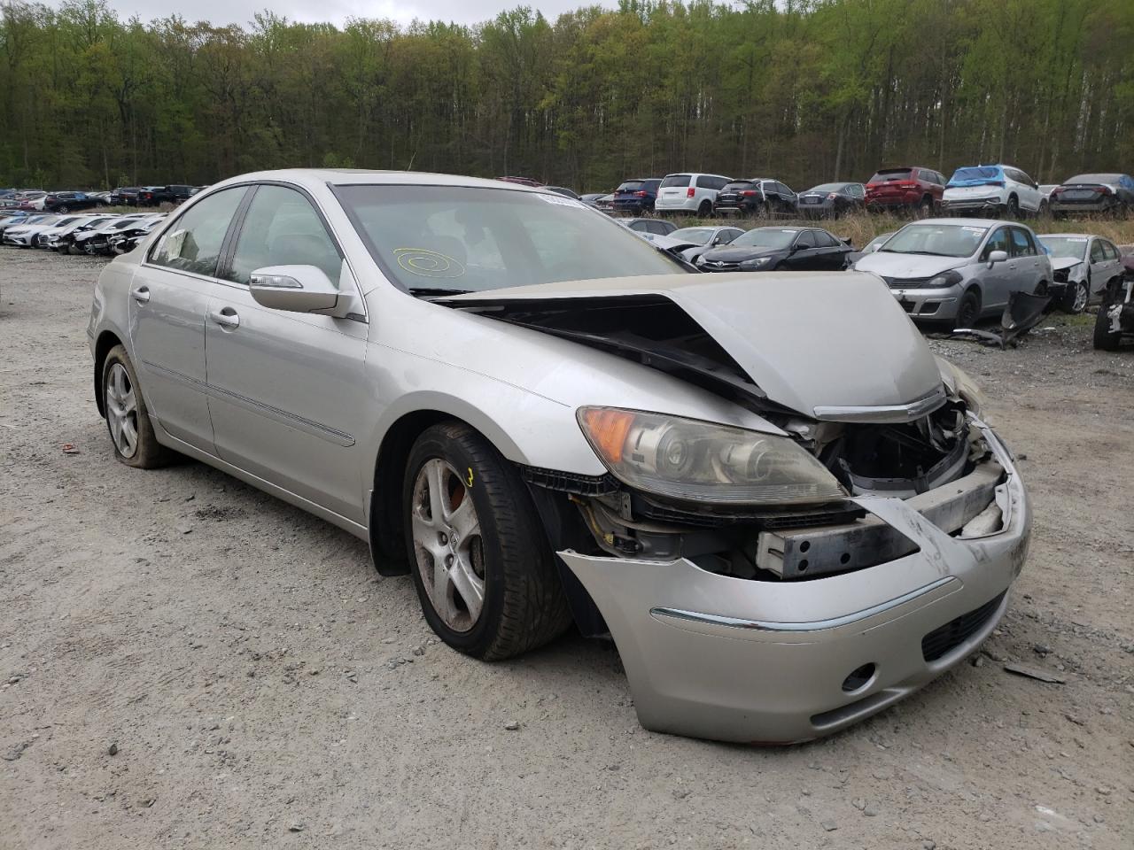 ACURA RL 2005 with VIN JH4KB16525C016541 - Photo from auction