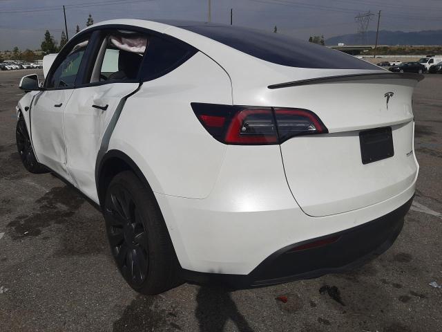 Фото 3 с аукциона – 2022 TESLA MODEL Y с VIN 7SAYGDEF7NF344066