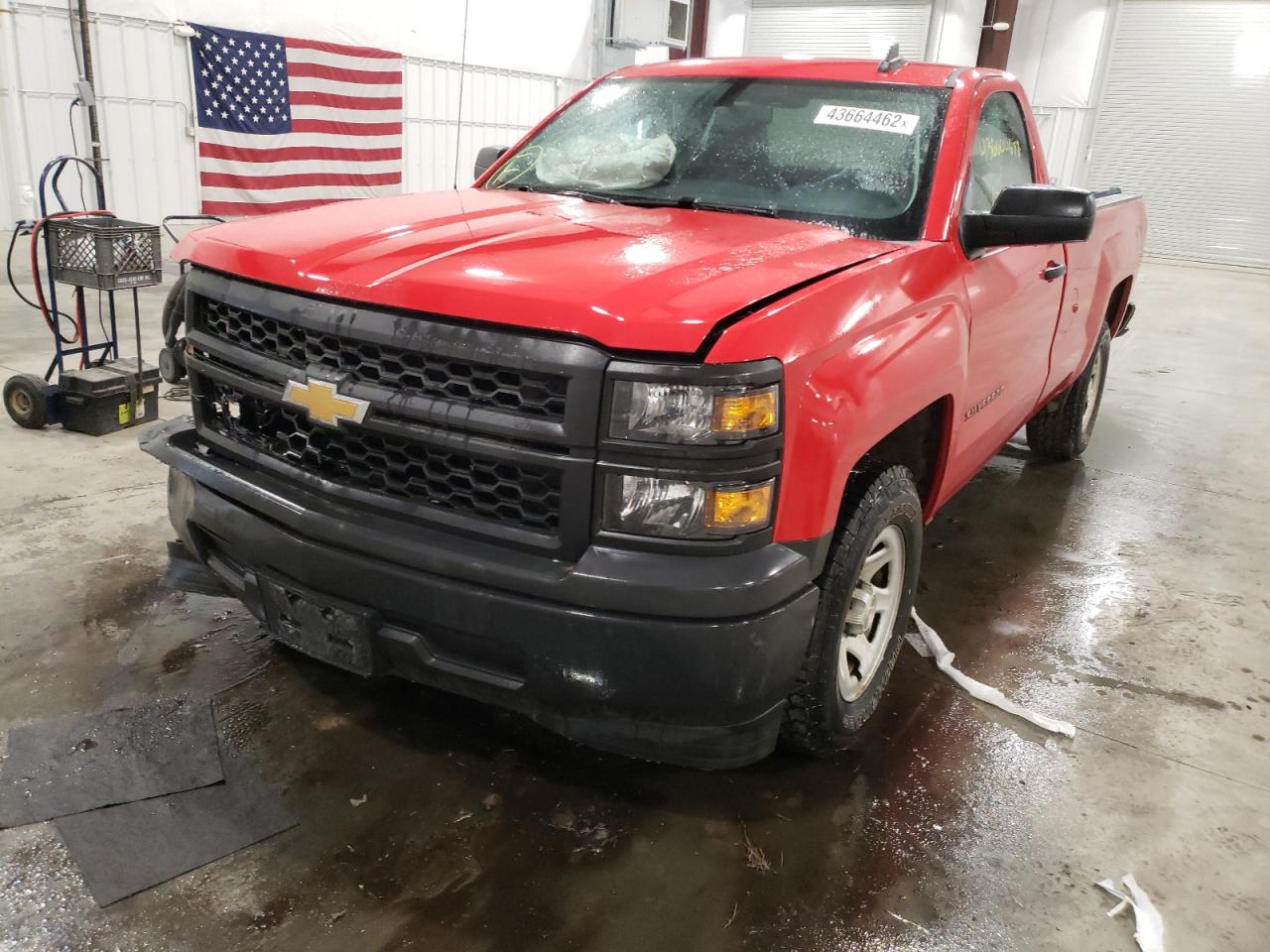 Photo 2 from auction – 2015 CHEVROLET SILVERADO with VIN 1GCNCPEH3FZ369766