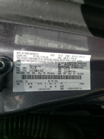 Photo 10 from auction – 2013 FORD FOCUS SE with VIN 1FADP3K2XDL178232