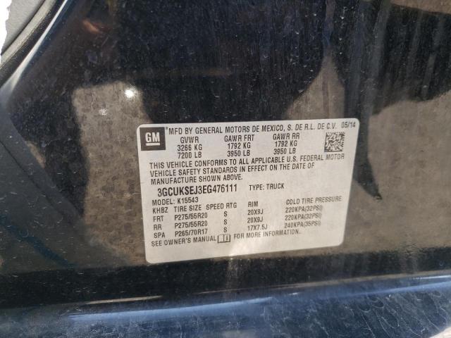 Photo 10 from auction – 2014 CHEVROLET SILVERADO with VIN 3GCUKSEJ3EG476111