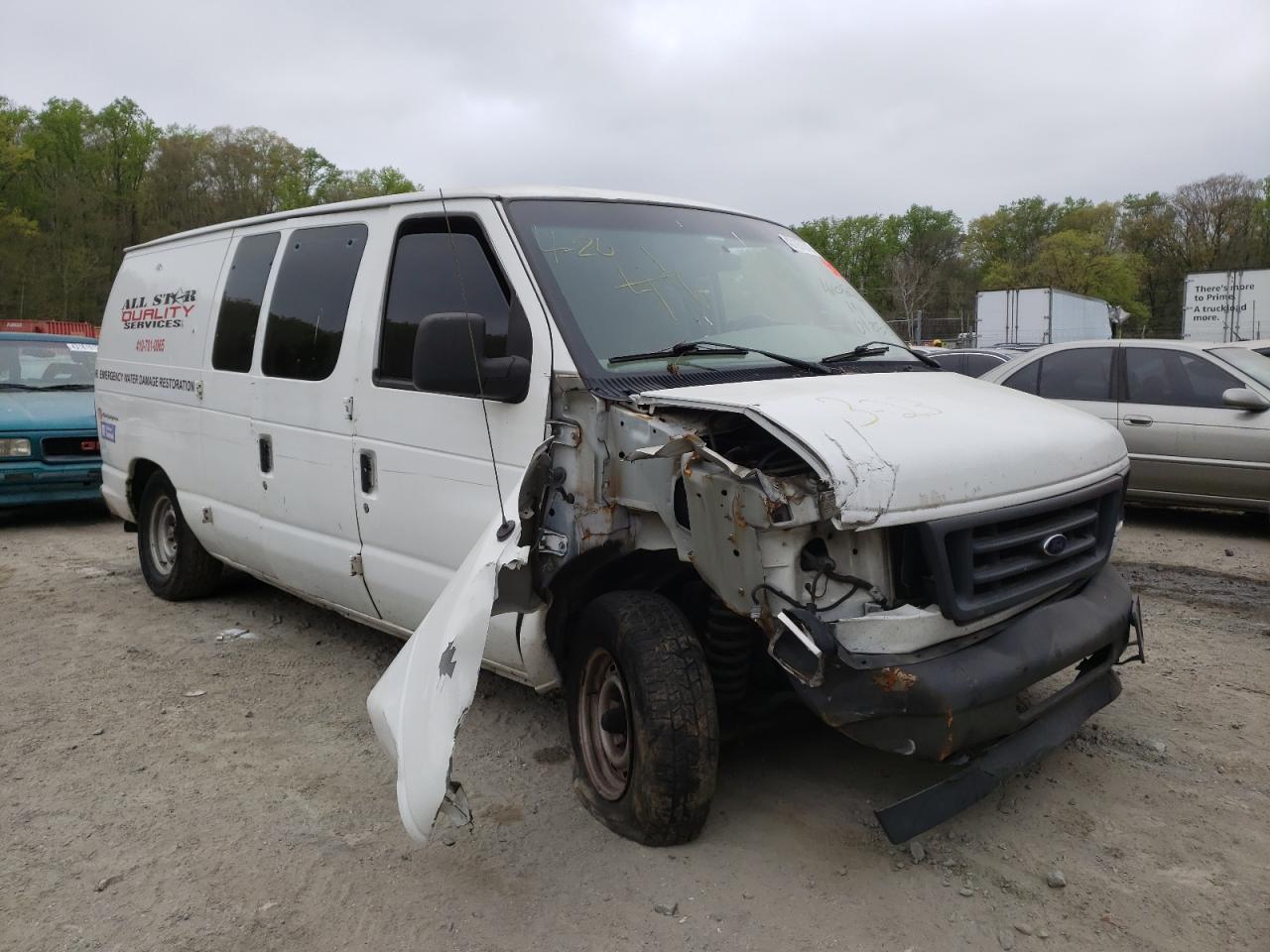 FORD ECONOLINE 2003 with VIN 1FTRE14L23HA24504 - Photo from auction