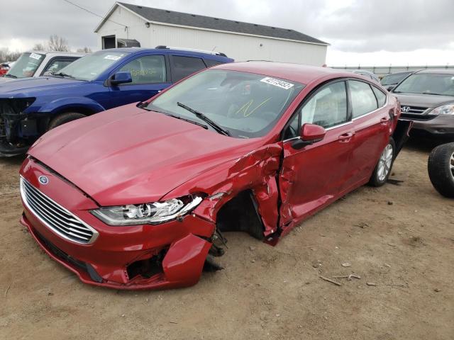 Photo 2 from auction – 2020 FORD FUSION SE with VIN 3FA6P0HD3LR135321