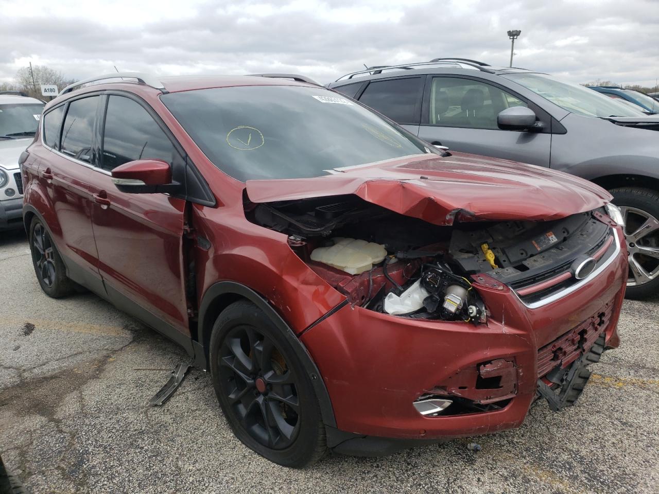 FORD ESCAPE TIT 2015 with VIN 1FMCU9J91FUB92500 - Photo from auction