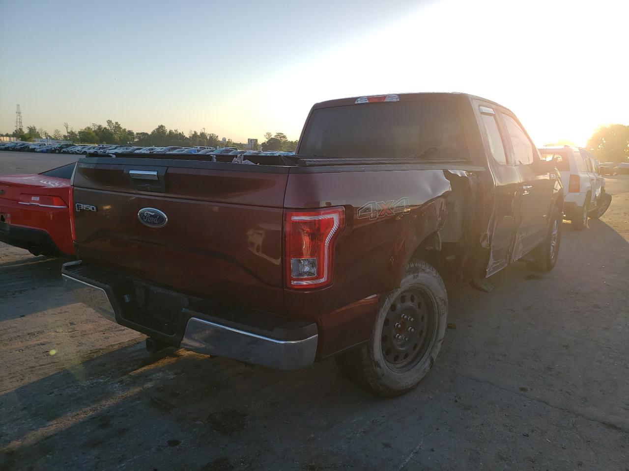 Photo 4 from auction – 2017 FORD F150 SUPER with VIN 1FTEX1EP0HFA59118