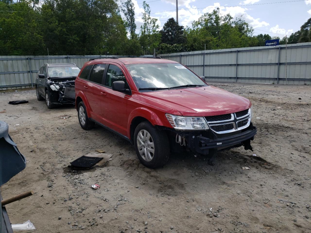 DODGE JOURNEY SE 2017 with VIN 3C4PDCAB5HT599125 - Photo from auction