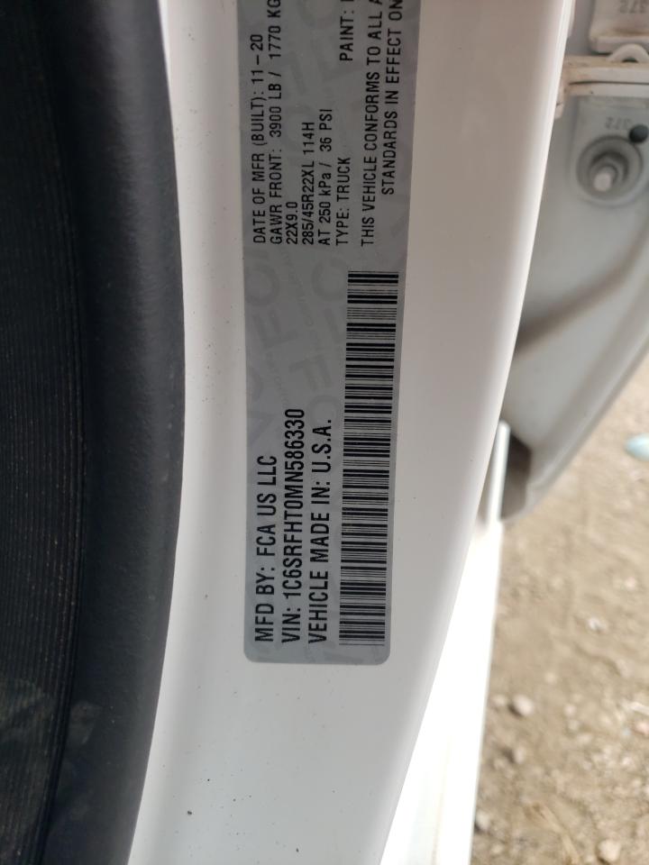 Photo 10 from auction – 2021 RAM 1500 LIMIT with VIN 1C6SRFHT0MN586330