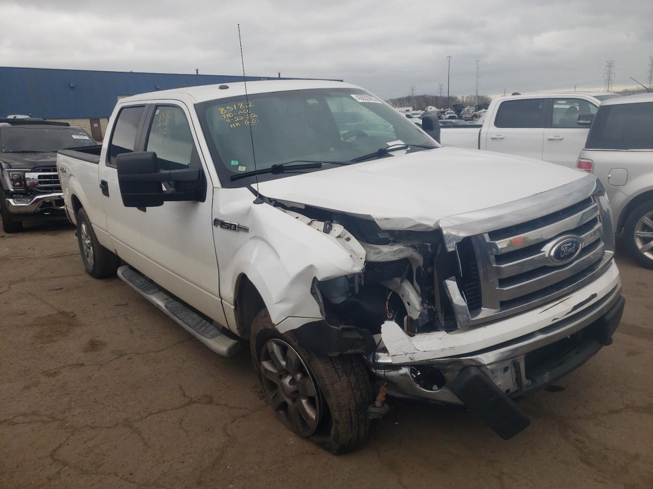 FORD F150 SUPER 2012 with VIN 1FTFW1EF4CFA30115 - Photo from auction