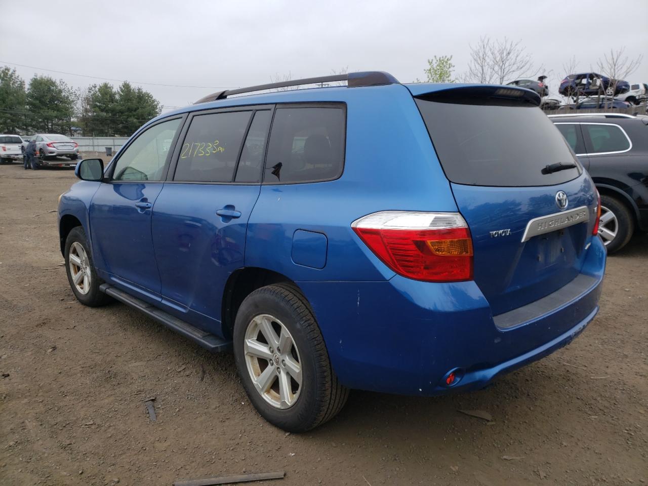 Photo 3 from auction – 2008 TOYOTA HIGHLANDER with VIN JTEES41AX82019990