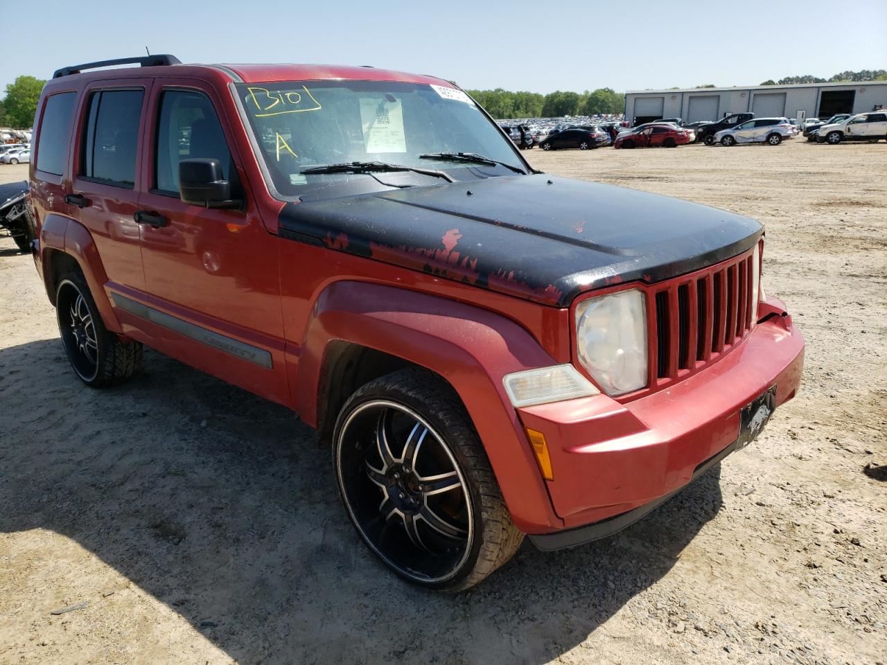 JEEP LIBERTY SP 2008 with VIN 1J8GN28K68W285600 - Photo from auction