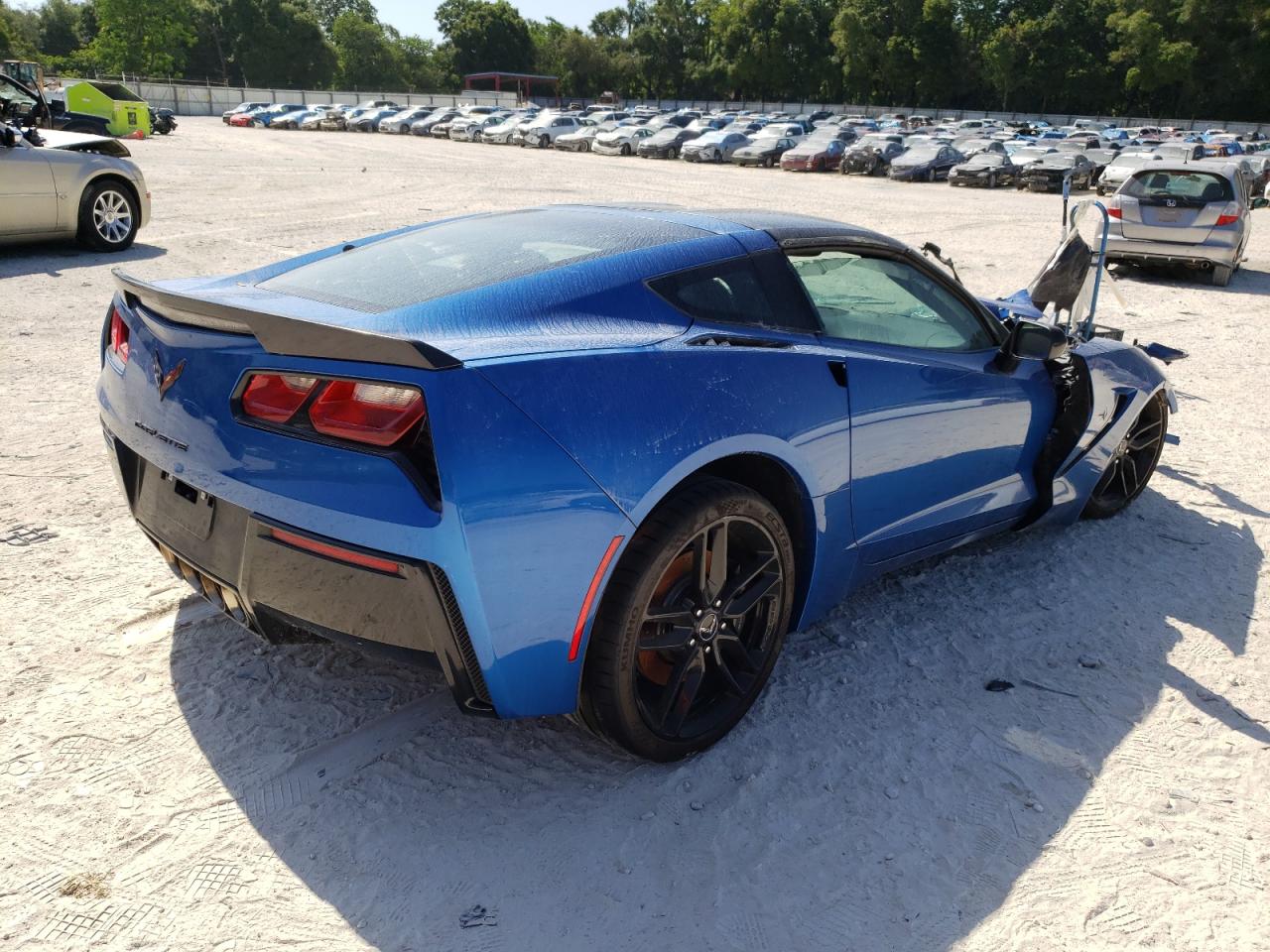 Photo 4 from auction – 2015 CHEVROLET CORVETTE S with VIN 1G1YM2D79F5100693