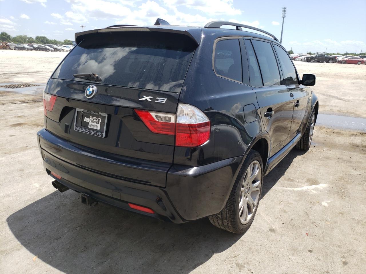 Photo 4 from auction – 2008 BMW X3 3.0SI with VIN WBXPC93458WJ11907