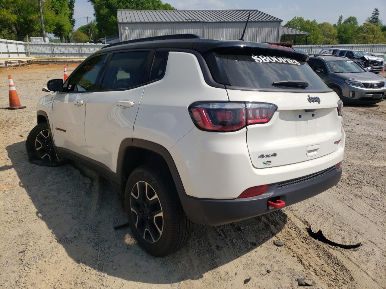 Photo 3 from auction – 2020 JEEP COMPASS TR with VIN 3C4NJDDB8LT163668