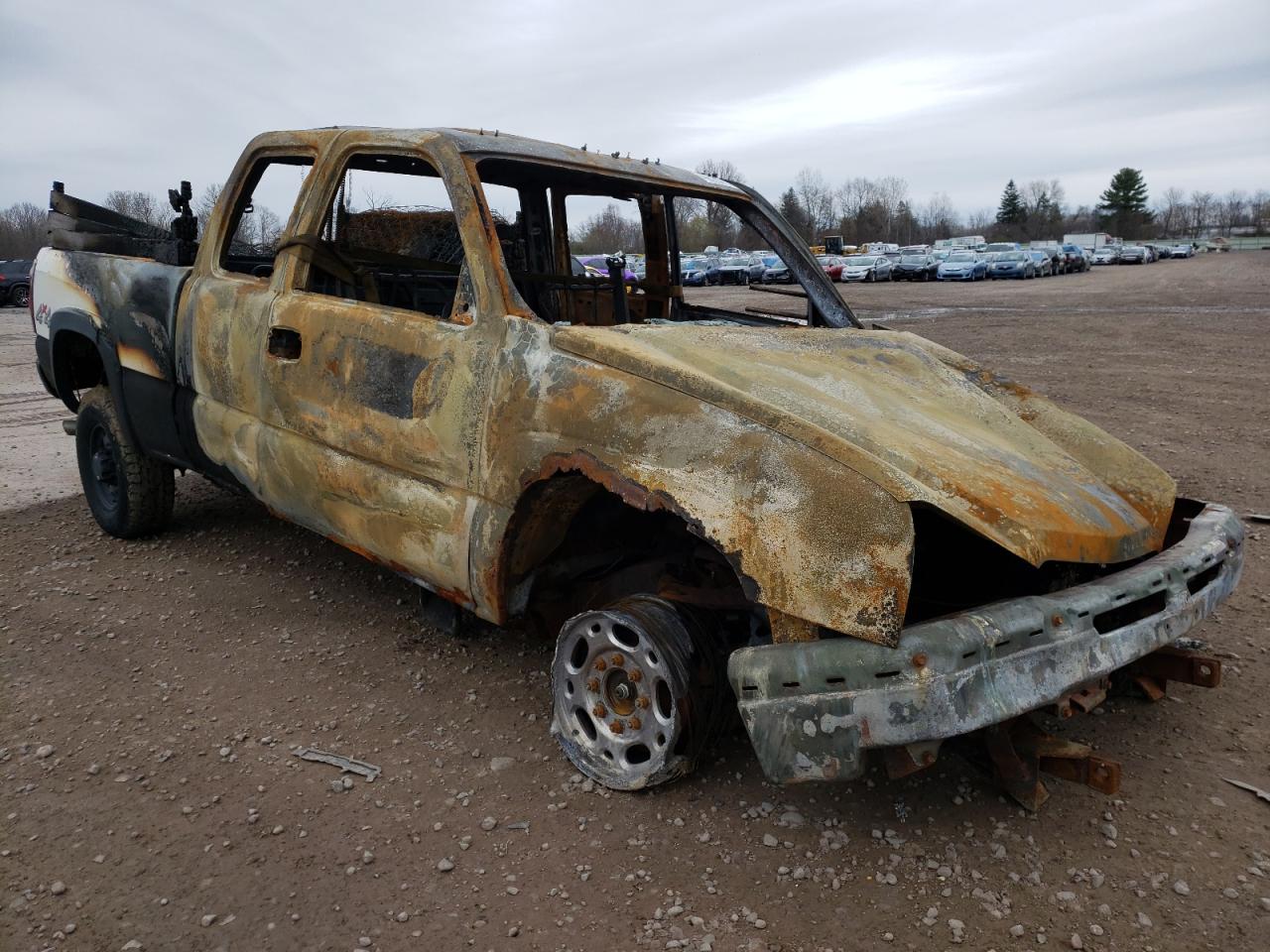 CHEVROLET SILVERADO 2004 with VIN 1GCHK29U34E364677 - Photo from auction