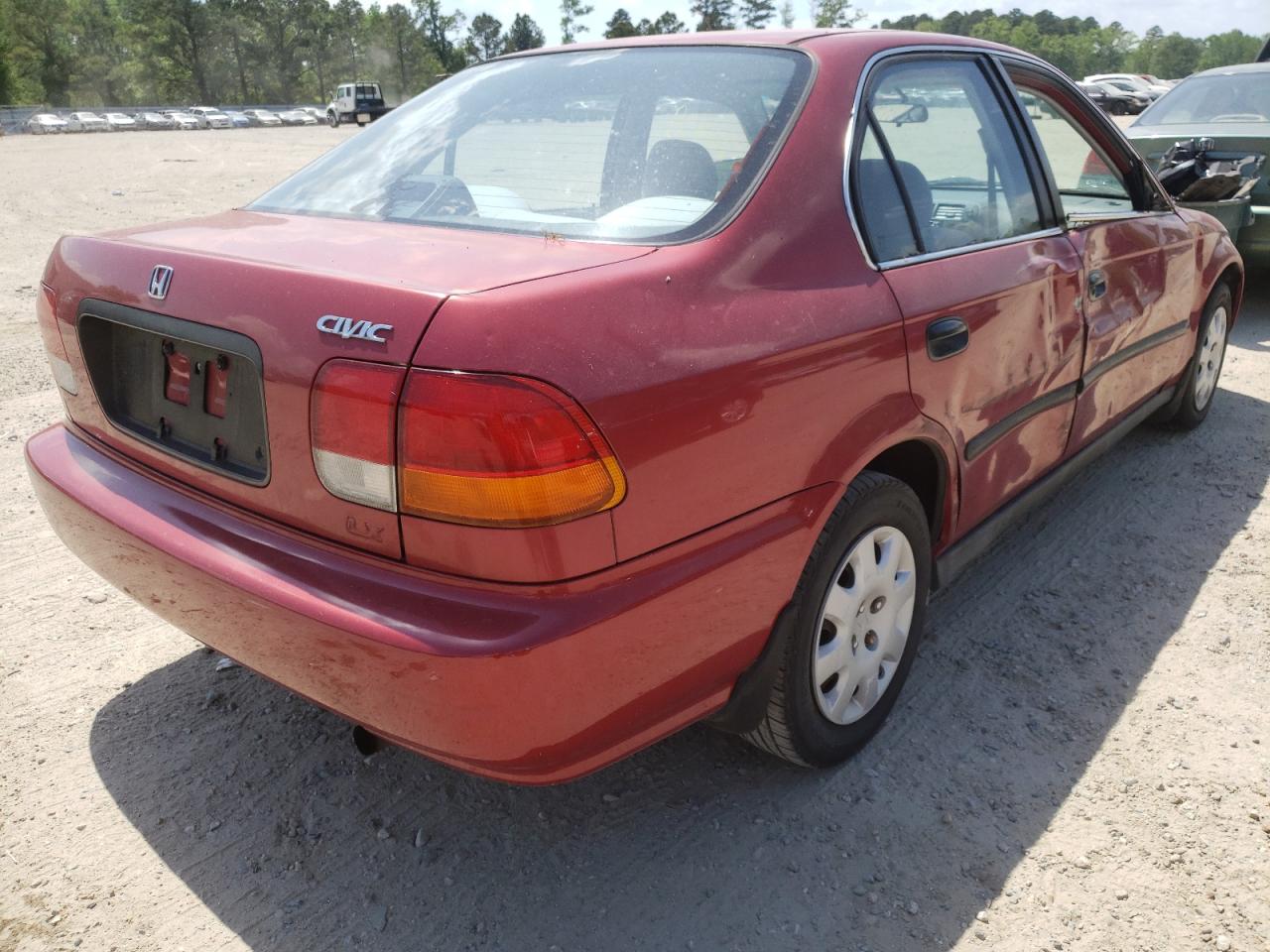 Photo 4 from auction – 1998 HONDA CIVIC with VIN 1HGEJ6576WL046694