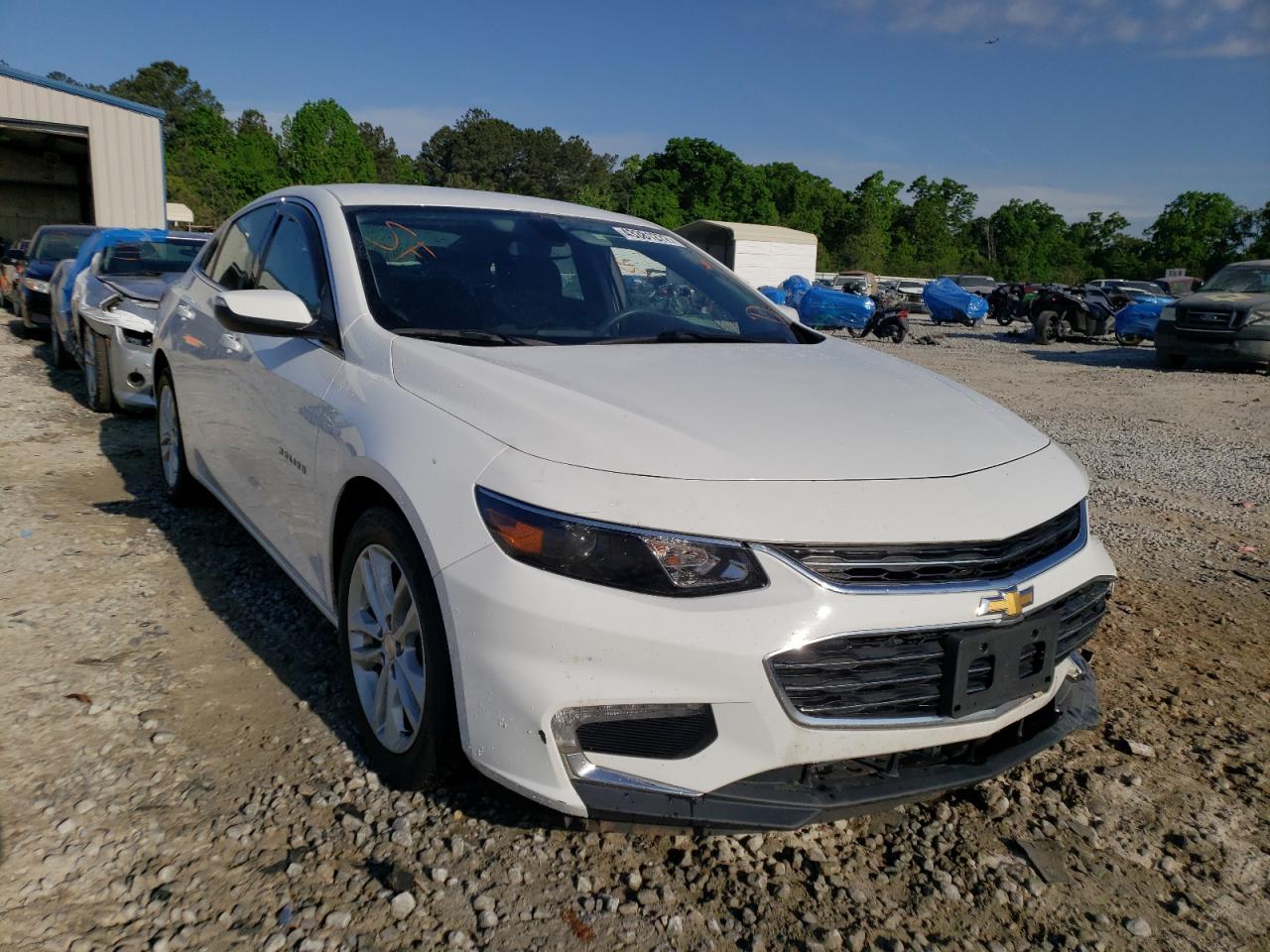 CHEVROLET MALIBU LT 2018 with VIN 1G1ZD5ST0JF237482 - Photo from auction