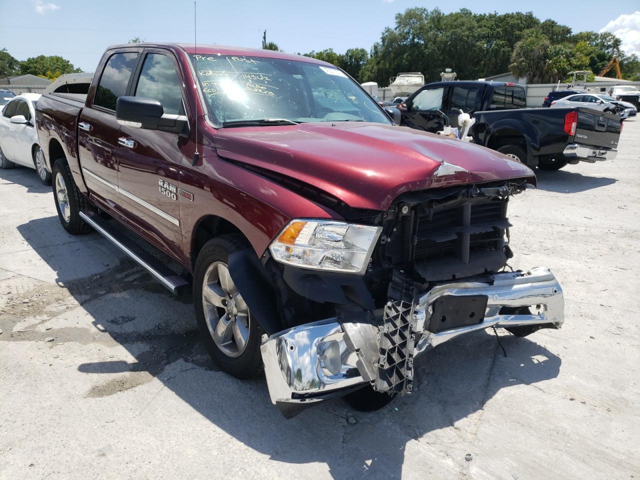 RAM 1500 SLT 2016 with VIN 1C6RR7LM5GS206084 - Photo from auction