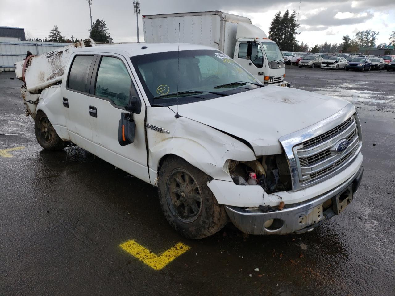 FORD F150 SUPER 2014 with VIN 1FTFW1EF7EKD07270 - Photo from auction