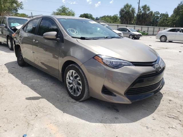 TOYOTA COROLLA L 2018 with VIN 5YFBURHEXJP741944 - Photo from auction