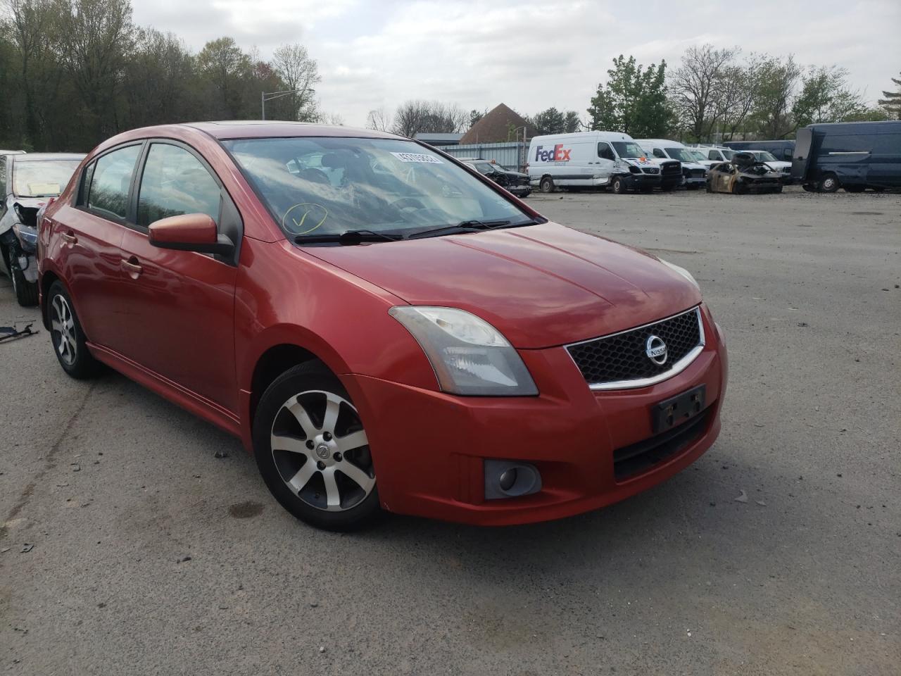 Photo 1 from auction – 2011 NISSAN SENTRA 2.0 with VIN 3N1AB6APXBL703806