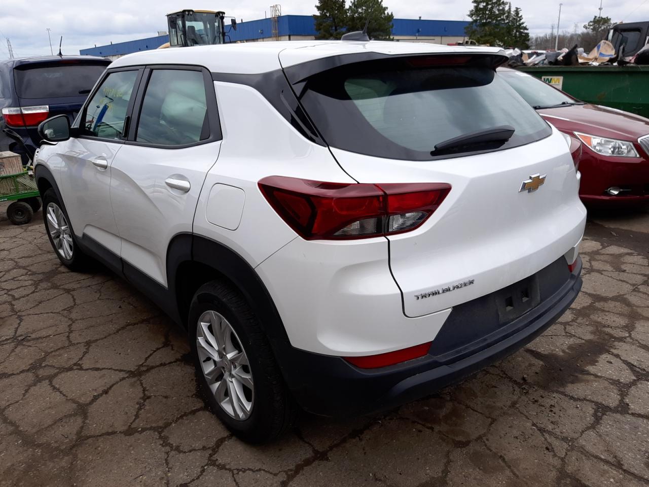 Photo 3 from auction – 2021 CHEVROLET TRAILBLAZE with VIN KL79MMS2XMB124107
