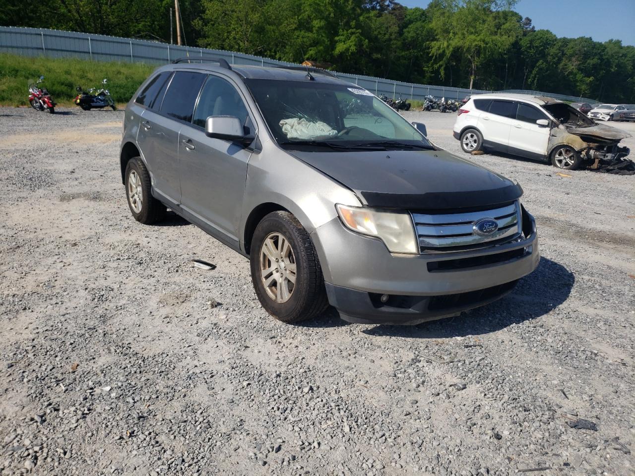 FORD EDGE SEL 2008 with VIN 2FMDK48C58BA35690 - Photo from auction