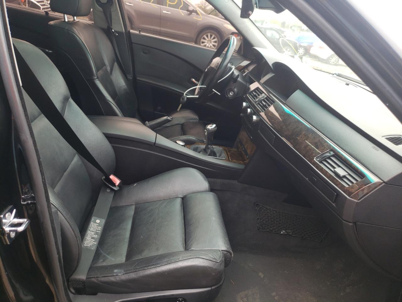 Photo 5 from auction – 2005 BMW 545 I with VIN WBANB33515B089594