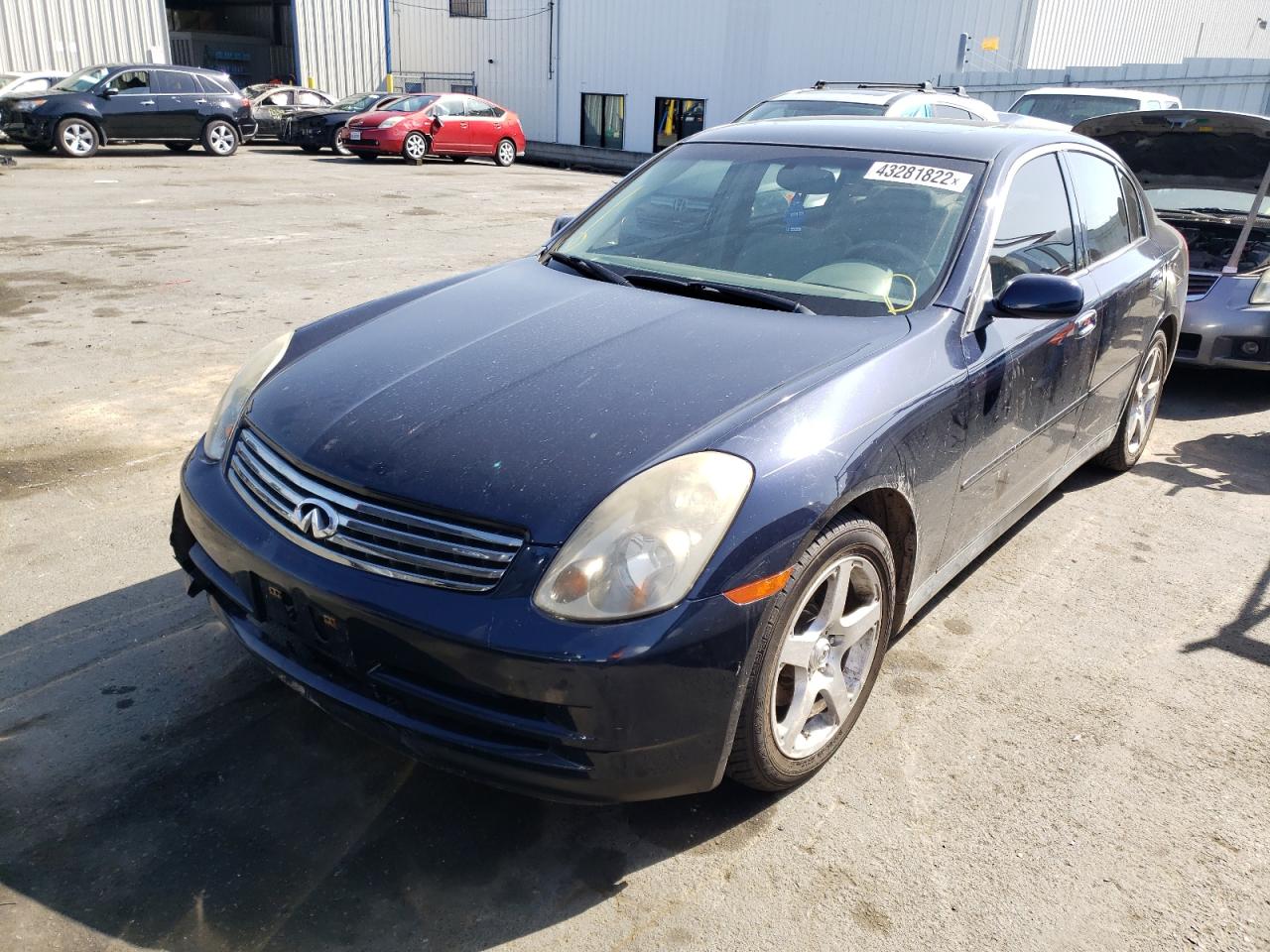 Photo 2 from auction – 2004 INFINITI G35 with VIN JNKCV51E94M100570