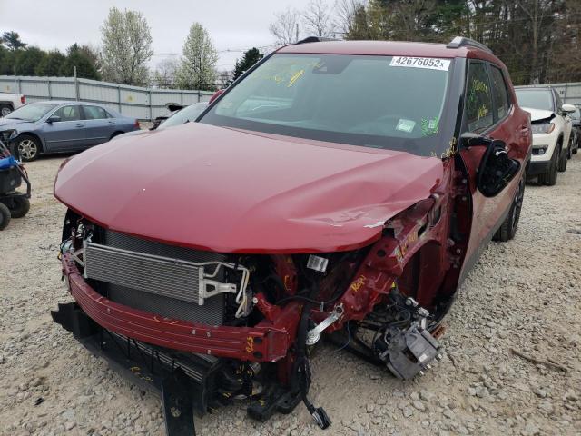 Photo 2 from auction – 2021 CHEVROLET TRAILBLAZE with VIN KL79MPS23MB009494