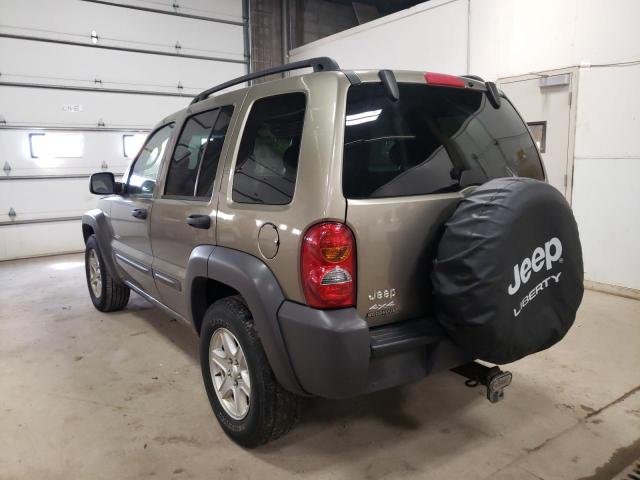 Photo 3 from auction – 2004 JEEP LIBERTY SP with VIN 1J4GL48K04W137875