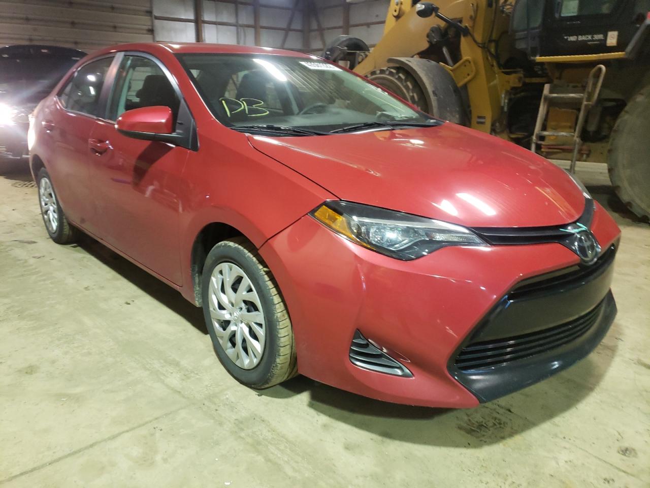 TOYOTA COROLLA L 2019 with VIN 2T1BURHE7KC233562 - Photo from auction