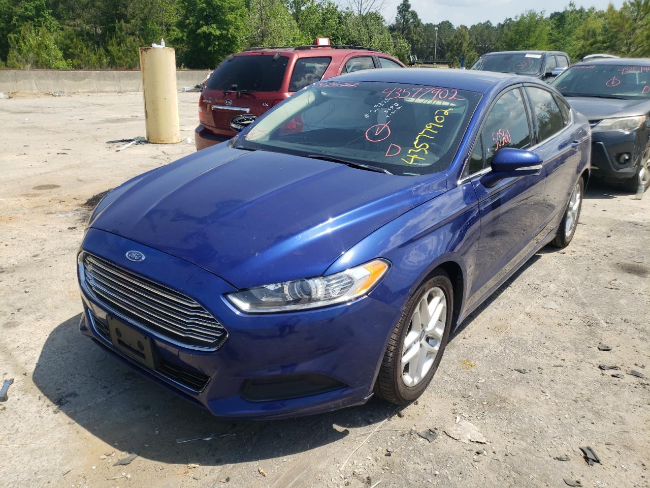 Photo 2 from auction – 2015 FORD FUSION SE with VIN 3FA6P0H77FR186609