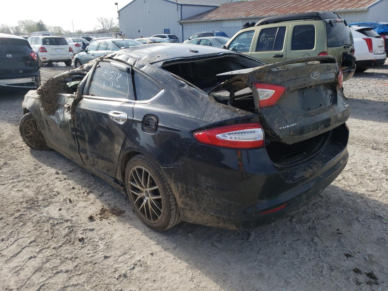 Photo 3 from auction – 2014 FORD FUSION SE with VIN 1FA6P0HD9E5352832