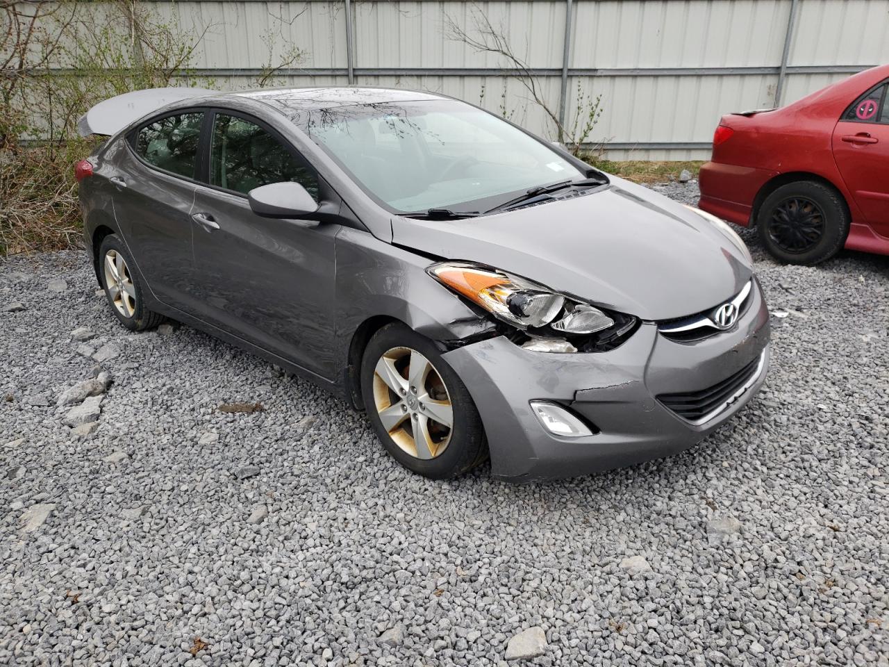 HYUNDAI ELANTRA GL 2013 with VIN 5NPDH4AE9DH204591 - Photo from auction