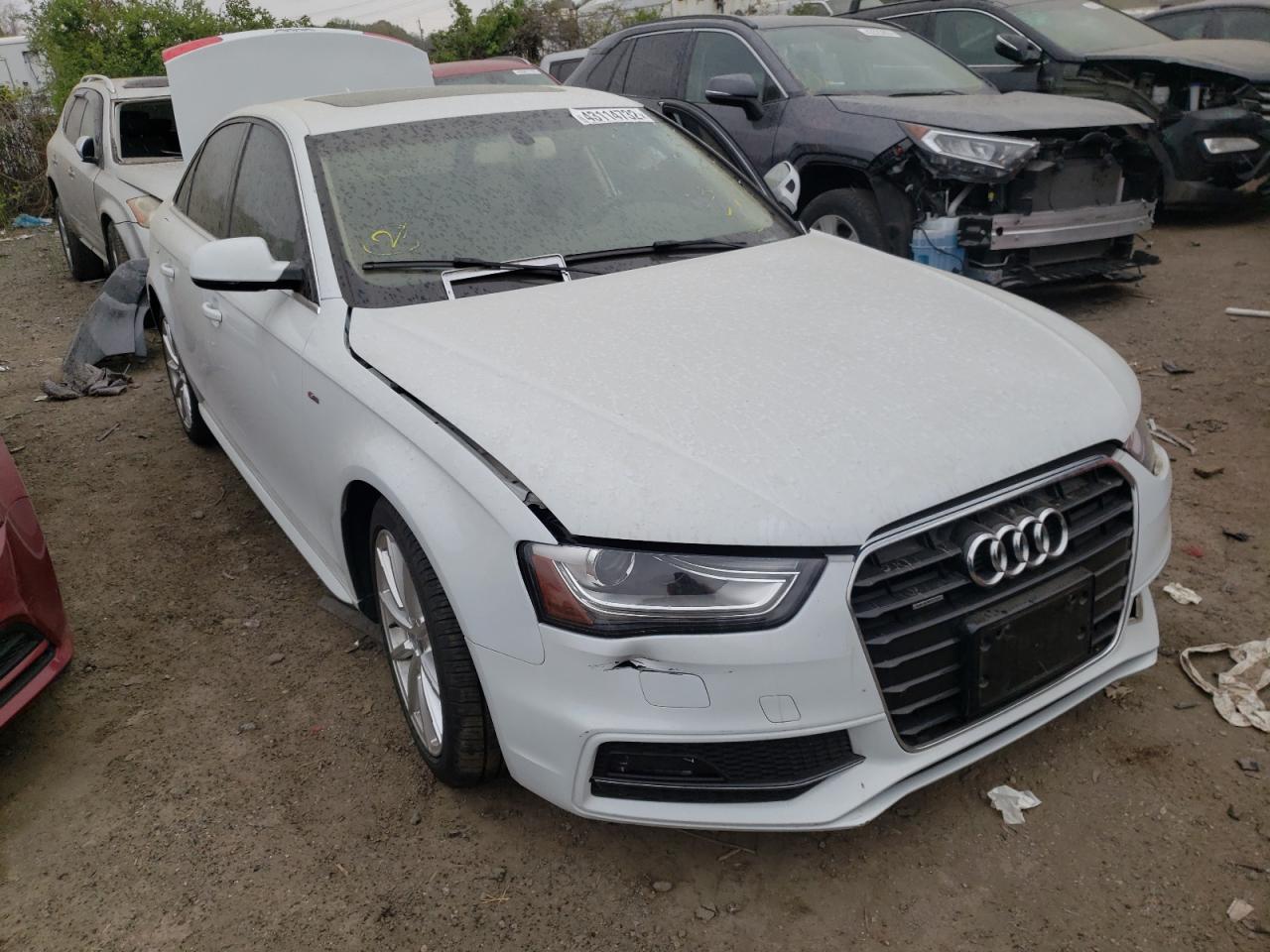 AUDI A4 PREMIUM 2015 with VIN WAUFFAFL7FN006161 - Photo from auction