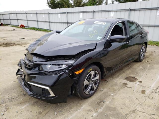 Photo 2 from auction – 2019 HONDA CIVIC LX with VIN 2HGFC2F60KH597448
