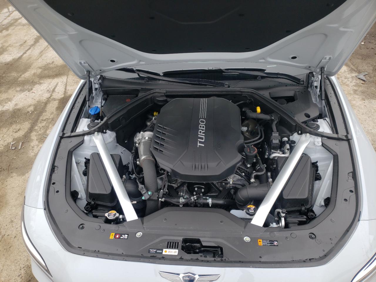 Photo 7 from auction – 2022 GENESIS G70 BASE with VIN KMTG54TE1NU096706