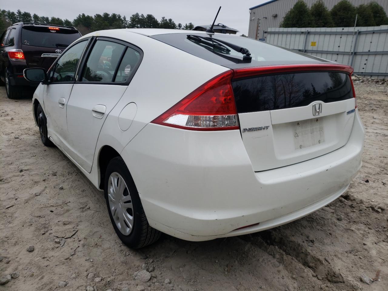 Photo 3 from auction – 2011 HONDA INSIGHT with VIN JHMZE2H39BS006789