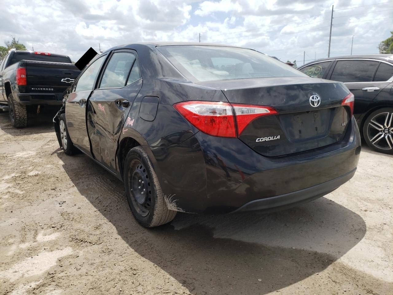 Photo 3 from auction – 2016 TOYOTA COROLLA L with VIN 2T1BURHE1GC535565