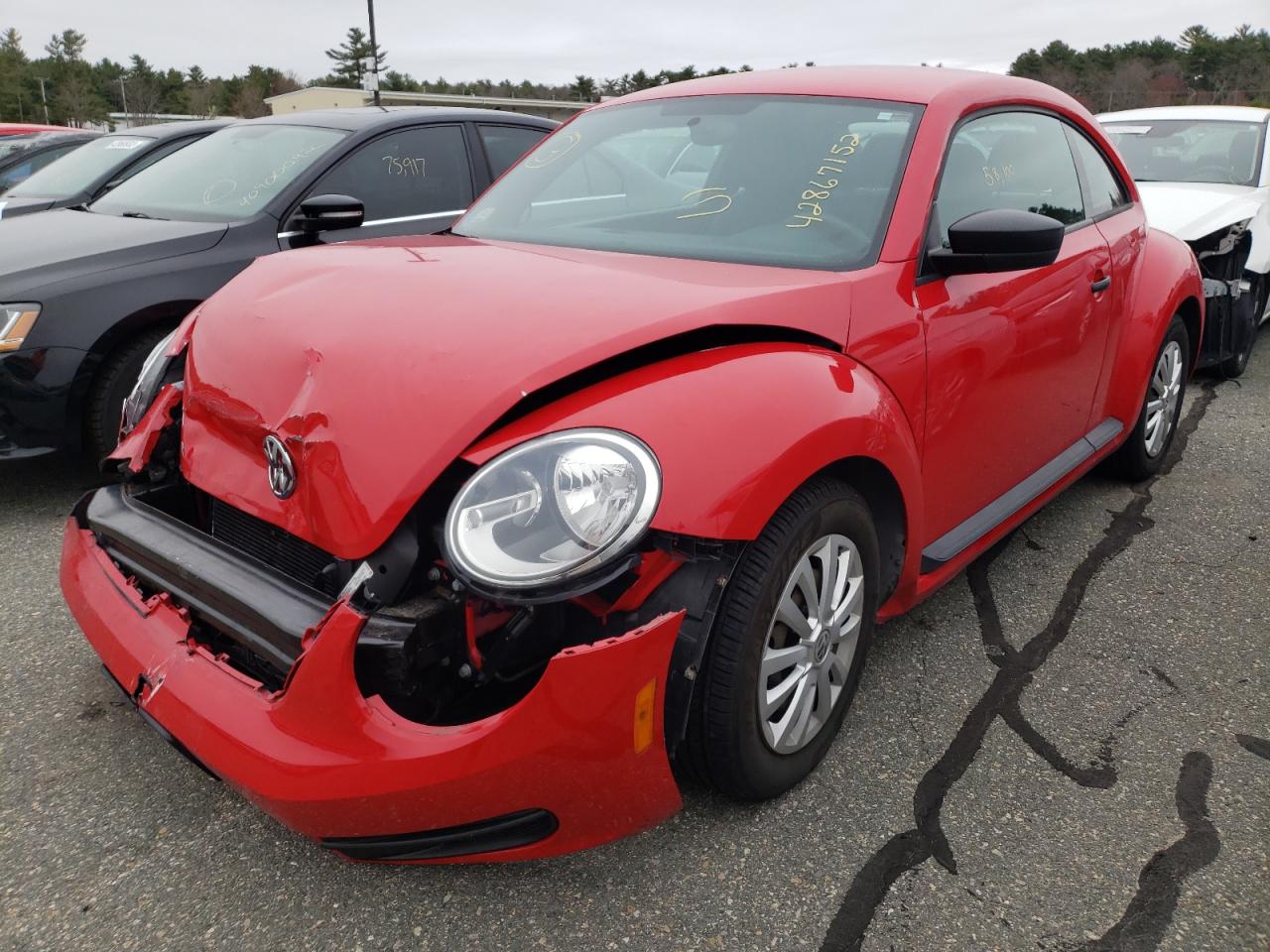 Photo 2 from auction – 2012 VOLKSWAGEN BEETLE with VIN 3VWFP7AT2CM646646