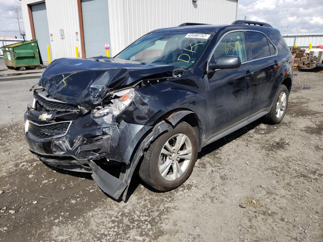 Photo 2 from auction – 2013 CHEVROLET EQUINOX LT with VIN 2GNFLEEK6D6281654