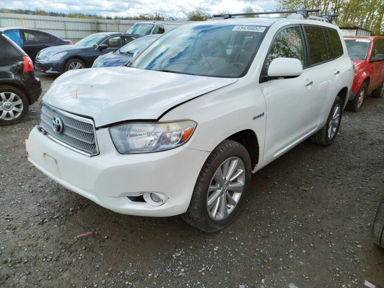 Photo 2 from auction – 2008 TOYOTA HIGHLANDER with VIN JTEEW44A482005843