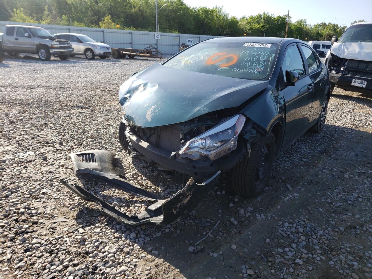 Photo 2 from auction – 2014 TOYOTA COROLLA L with VIN 2T1BURHE2EC012973