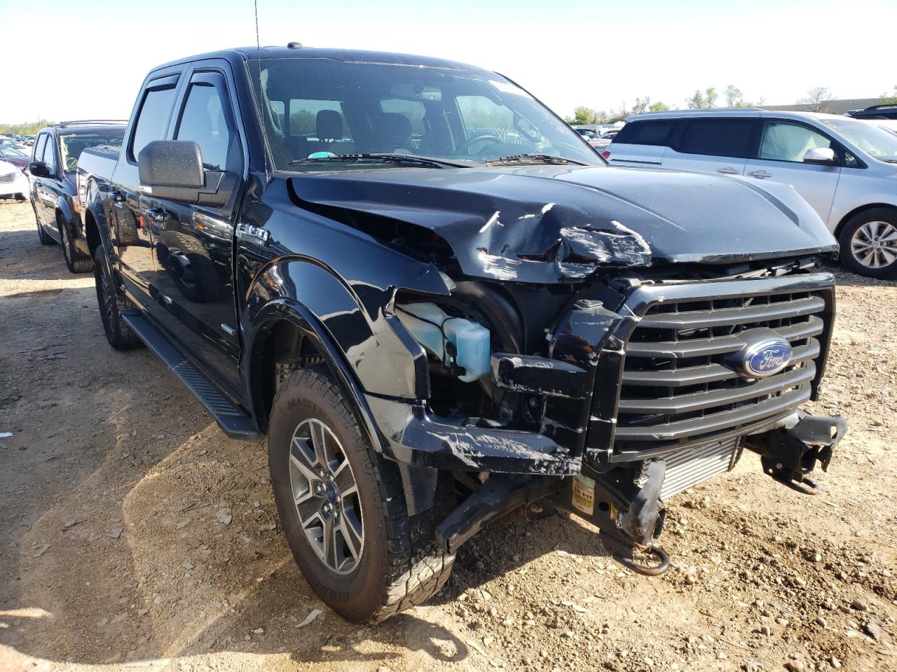 FORD F150 SUPER 2017 with VIN 1FTEW1EP9HFB05001 - Photo from auction