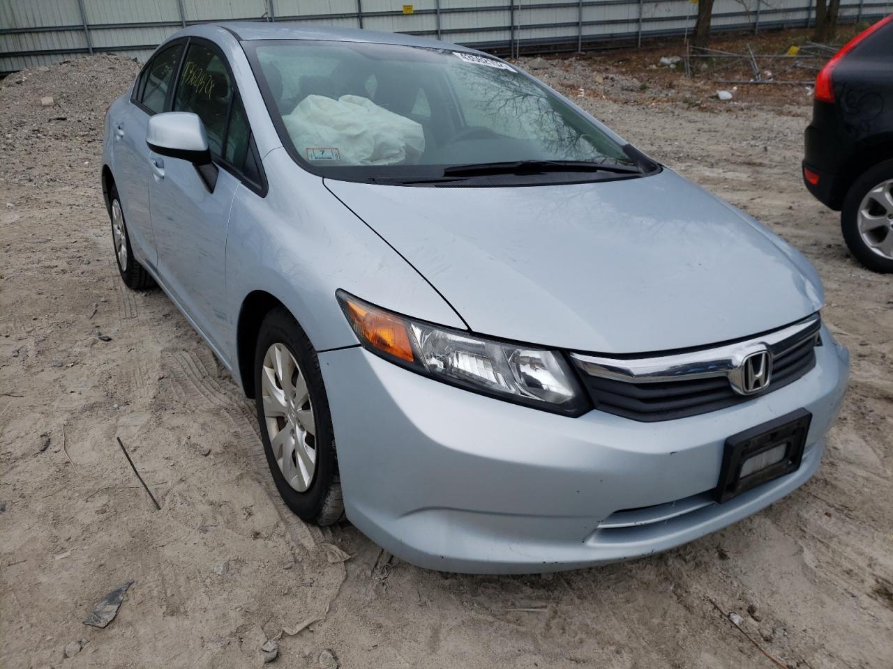 HONDA CIVIC LX 2012 with VIN 2HGFB2F54CH579045 - Photo from auction