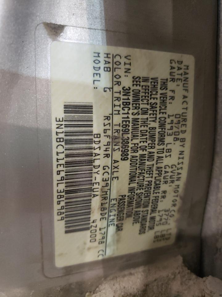 Photo 10 from auction – 2009 NISSAN VERSA S with VIN 3N1BC11E69L386989