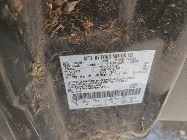 Photo 10 from auction – 2006 FORD F150 SUPER with VIN 1FTPW14V76KD79827