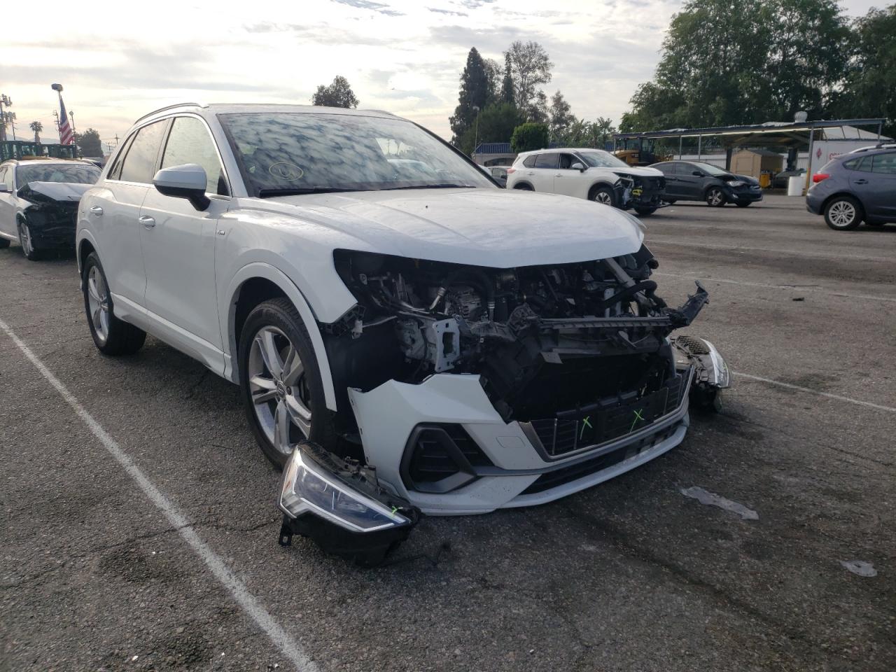 Photo 1 from auction – 2020 AUDI Q3 PREMIUM with VIN WA1EECF32L1010662